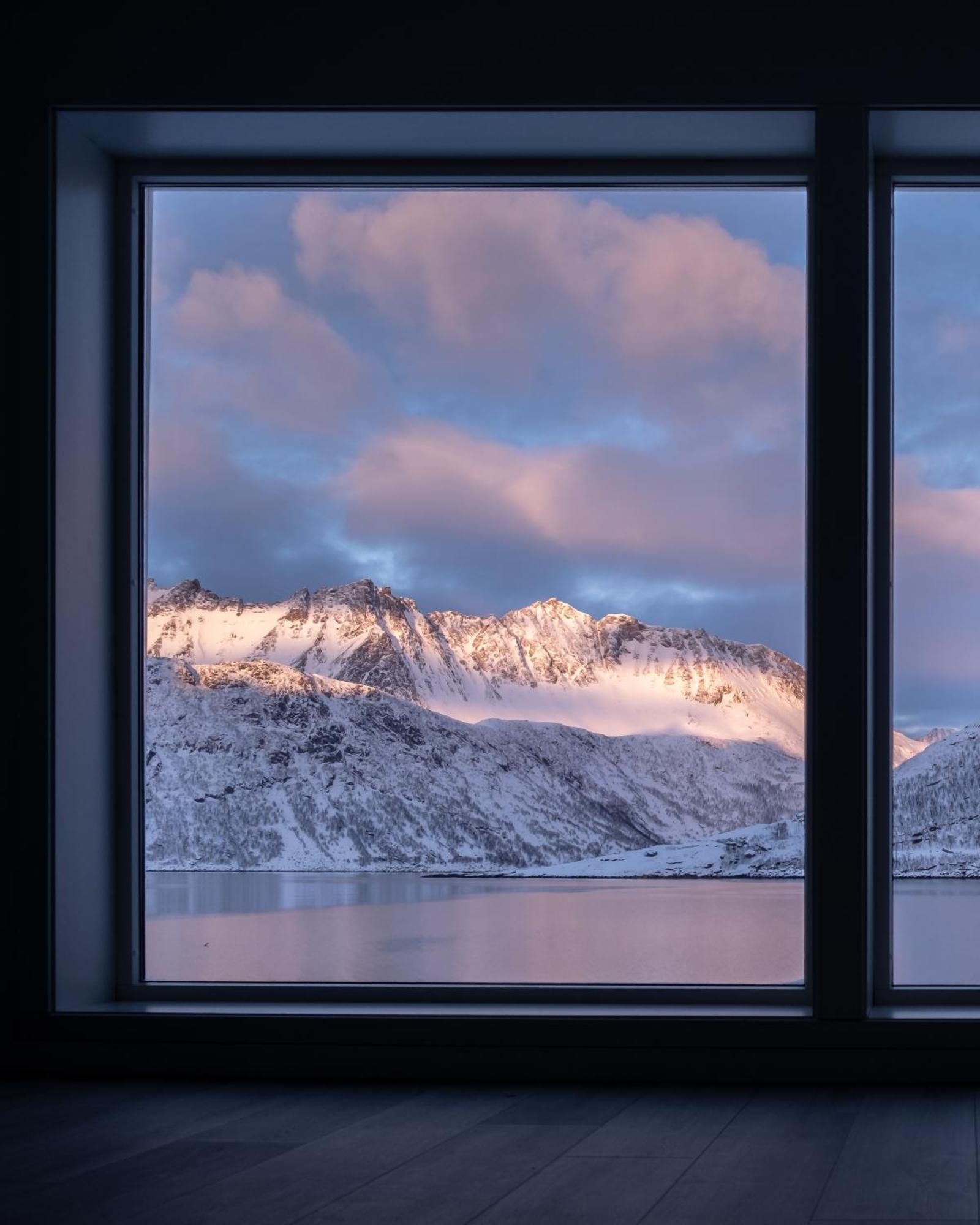 Polar Panorama Lodge Fjordgard Exteriör bild